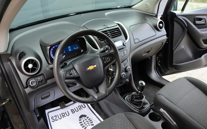 Chevrolet Trax cena 37900 przebieg: 155000, rok produkcji 2013 z Zamość małe 172
